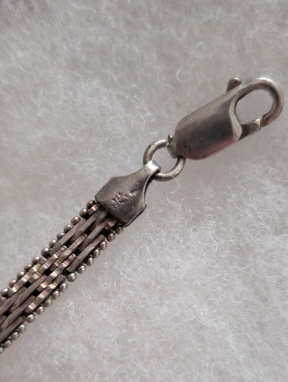 Vintage Sterling Silver .925 Italy Bracelet - Picture 4 of 6